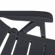 Sonata Накланящи се градински столове, 6 бр, пластмаса, антрацит -