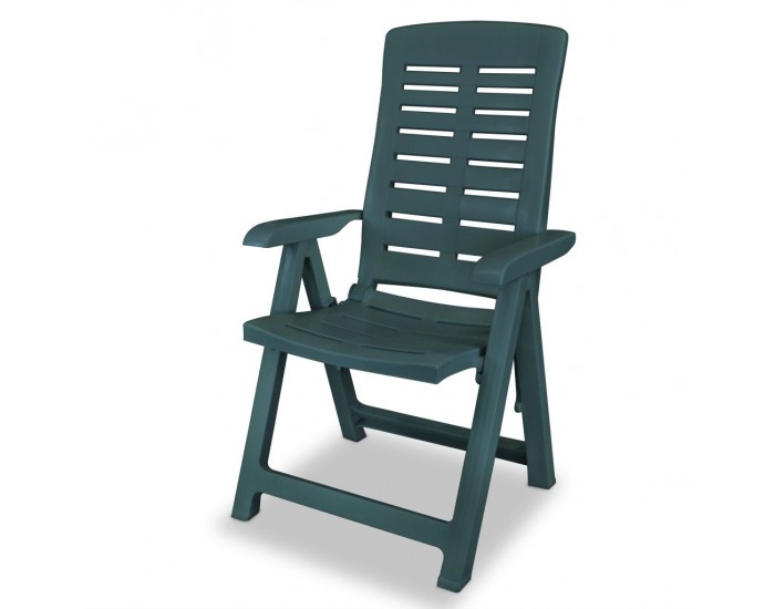 Sonata Градински трапезен комплект, 7 части, пластмаса, зелен - Sonata Градински трапезен комплект, 7 части, пластмаса, зелен -