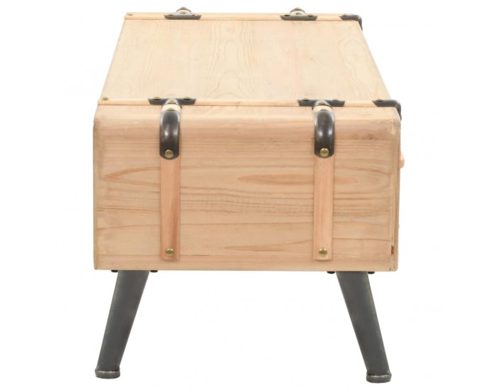 Sonata Шкаф за телевизор, чам масив, 120x33x35 см -