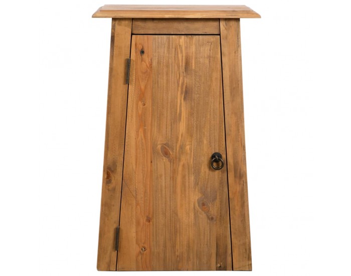 Sonata Стенен шкаф за баня, рециклиран бор масив, 42x23x70 см -