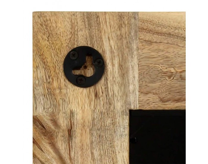 Sonata Огледало, мангово дърво масив, 50x50 см -