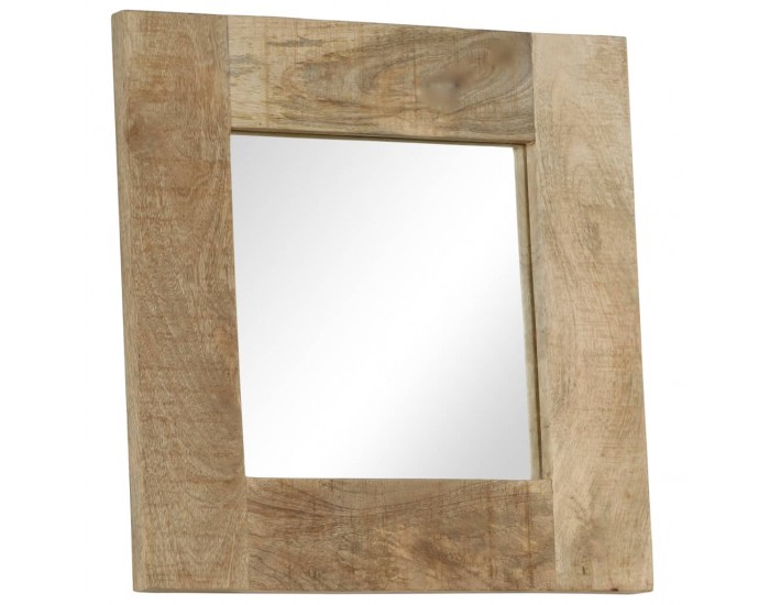 Sonata Огледало, мангово дърво масив, 50x50 см -