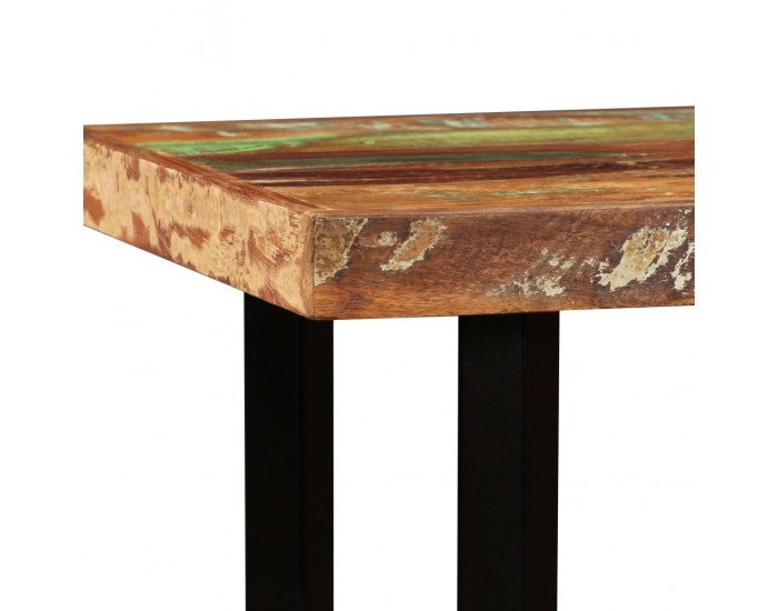 Sonata Бар комплект, 5 части, регенерирано дърво масив и естествена кожа -