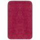 Sonata Комплект постелки за баня, 2 бр, текстил, фуксия -