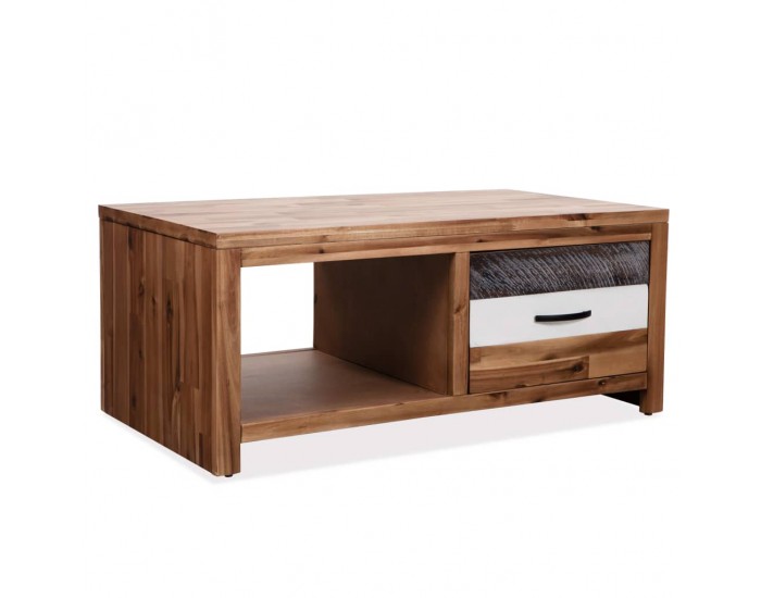 Sonata H Маса за кафе, акациево дърво, 90x50x37,5 cм