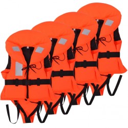 Sonata Спасителни жилетки за деца, 4 бр, 100 N, 10-20 кг - За яхти и лодки