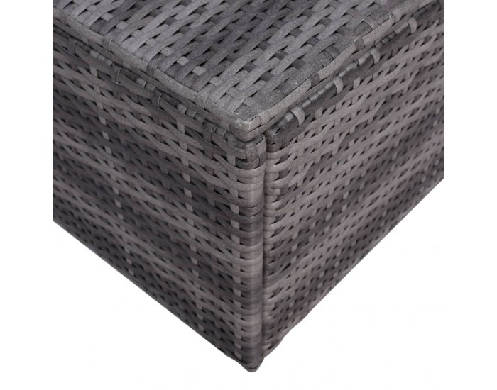 Sonata Градински комплект с възглавници, 6 части, полиратан, сив - Sonata Градински комплект с възглавници, 6 части, полиратан, сив -