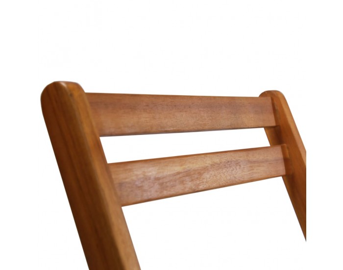 Sonata Градински бистро столове, 2 бр, акациево дърво масив -