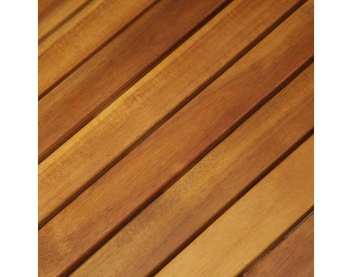 Sonata Бистро комплект с възглавници, 3 части, сгъваем, акация масив - Sonata Бистро комплект с възглавници, 3 части, сгъваем, акация масив -