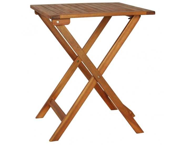 Sonata Бистро комплект с възглавници, 3 части, сгъваем, акация масив - Sonata Бистро комплект с възглавници, 3 части, сгъваем, акация масив -