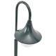 Sonata Градински стълб, E27, 120 см, алуминий, тъмнозелен -