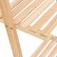 Sonata Стенен рафт тип стълба, кедрово дърво, 41,5x30x176 см -