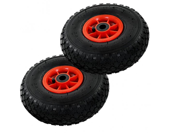 Sonata Колела за транспортна количка 2 бр каучук 3,00-4 (260x85) -