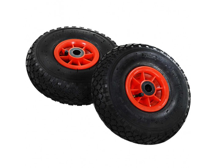 Sonata Колела за транспортна количка 2 бр каучук 3,00-4 (260x85) -