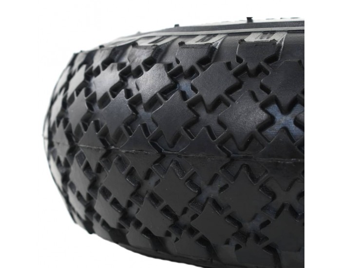 Sonata Колела за транспортна количка 2 бр каучук 3,00-4 (260x85) -