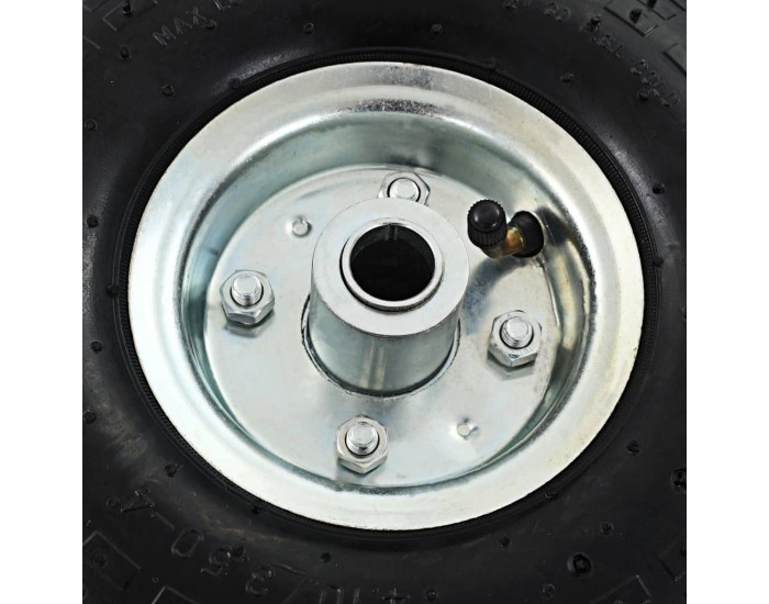 Sonata Колела за транспортна количка 4 бр каучук 4,10/3,50-4 (260x83) - Sonata Колела за транспортна количка 4 бр каучук 4,10/3,50-4 (260x83) -