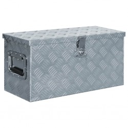 Sonata Алуминиева кутия, 61,5x26,5x30 см, сребриста - Инструменти, Аксесоари за градината