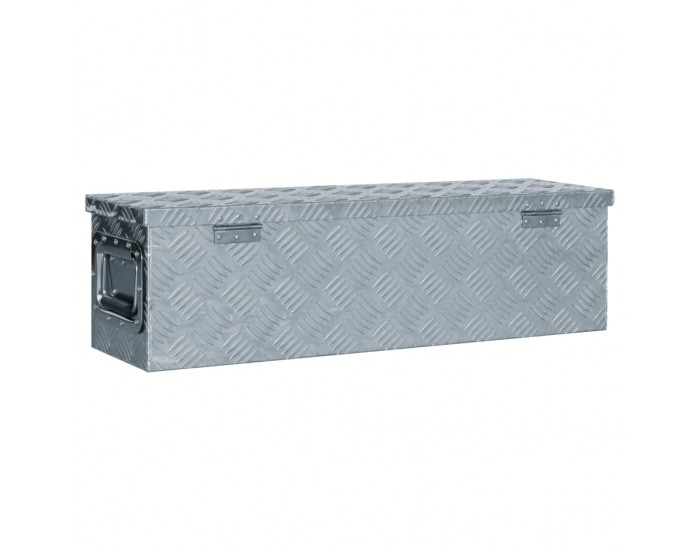 Sonata Алуминиева кутия, 80,5x22x22 см, сребриста -