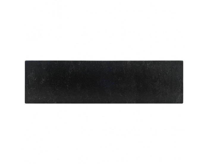 Sonata Мивка, 45x30x12 см, мрамор, черна -