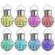 Sonata Висящи соларни лампи, 8 бр, LED осветление, RGB -