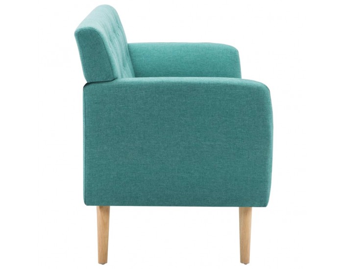 Sonata 3-местен диван, тапицерия от плат, 172x70x82 см, зелен -