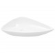 Sonata Керамична мивка, бяла, триъгълна, 645x455x115 мм -