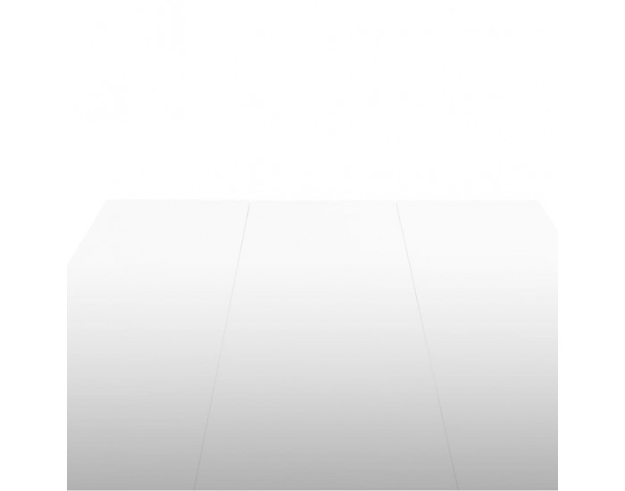 Sonata Трапезна маса, 179x89x81 см, висок гланц, бяла -