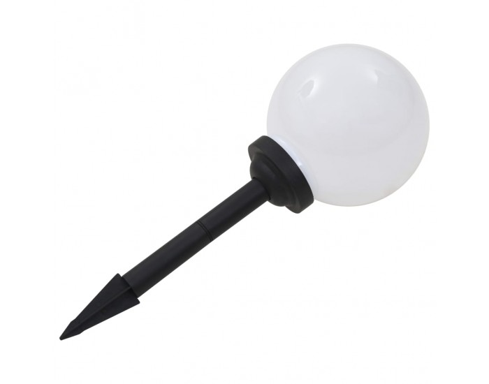 Sonata Градински соларни лампи, LED, 3 бр, сферични, 20 см, RGB -