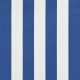 Sonata Бистро сенник, 400х120 см, синьо и бяло -