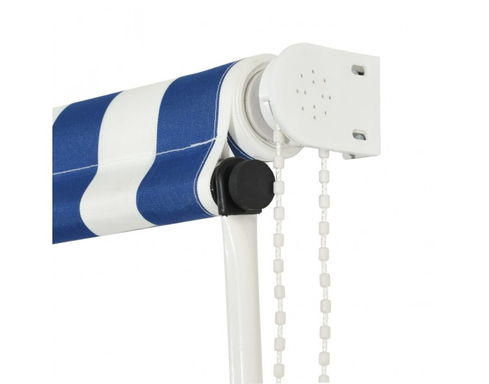 Sonata Сенник с падащо рамо, 150x150 см, синьо и бяло -