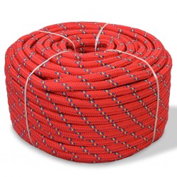 Sonata Морско въже, полипропилен, 6 мм, 500 м, червено - Материали за декорация