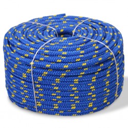 Sonata Морско въже, полипропилен, 6 мм, 500 м, синьо - Материали за декорация