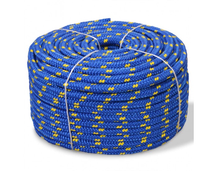 Sonata Морско въже, полипропилен, 10 мм, 250 м, синьо -