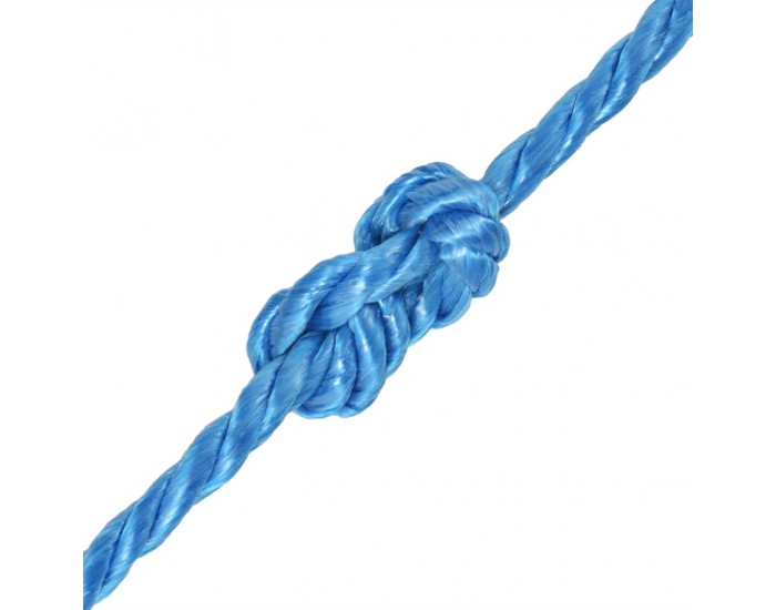 Sonata Усукано въже, полипропилен, 8 мм, 500 м, синьо -