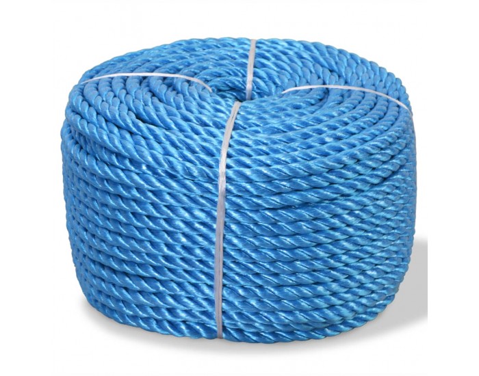 Sonata Усукано въже, полипропилен, 10 мм, 500 м, синьо -
