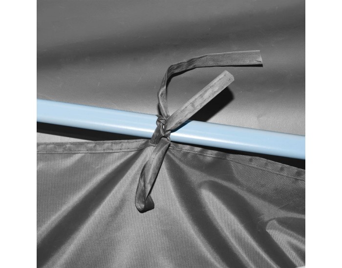 Sonata Сгъваема шатра с 8 странични стени, 3x9 м, антрацит -