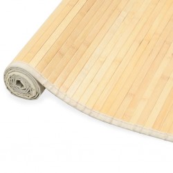 Sonata Бамбуков килим, 80x300 см, натурален цвят - Дневна