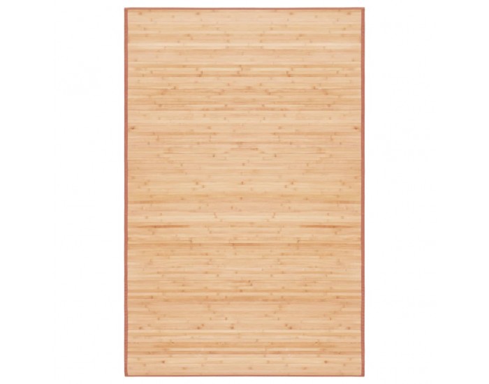 Sonata Бамбуков килим, 100x160 см, кафяв -