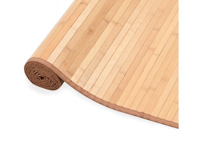 Sonata Бамбуков килим, 100x160 см, кафяв -