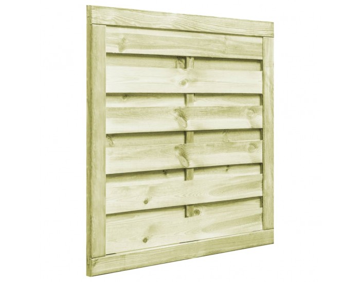 Sonata Градинска порта, FSC импрегниран бор, 100x100 см, зелена -