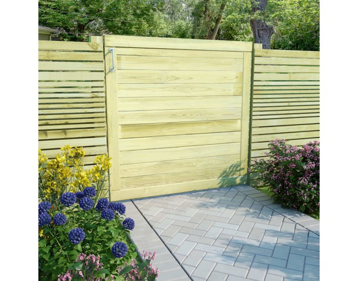 Sonata Градинска порта, FSC импрегниран бор, 100x100 см -