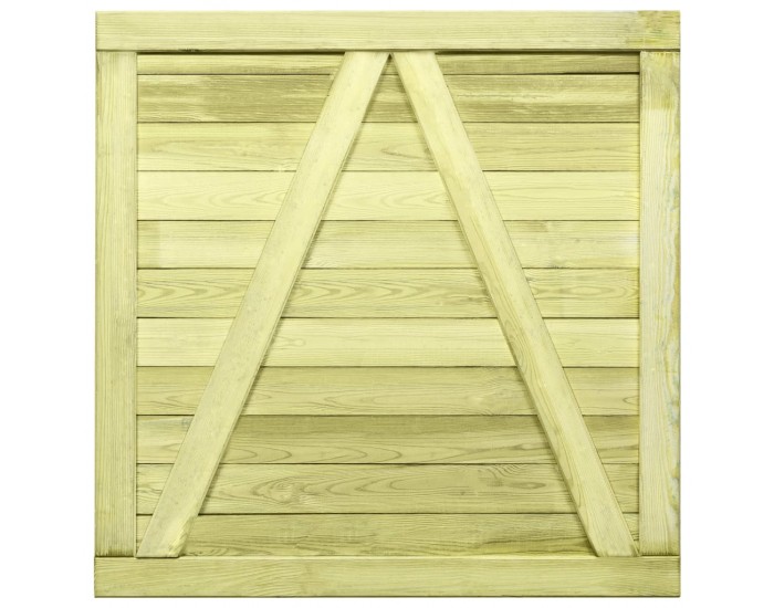 Sonata Градинска порта, FSC импрегниран бор, 100x100 см -