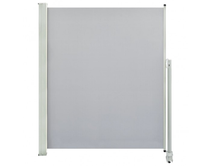 Sonata Прибираща се странична тента, 160х300 см, сива -