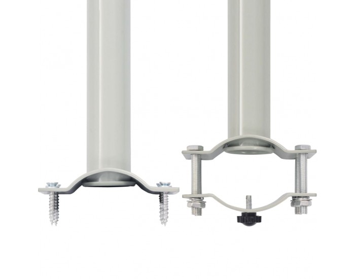 Sonata Прибираща се странична тента, 160х300 см, сива -