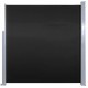 Sonata Прибираща се странична тента, 140х300 см, черна -