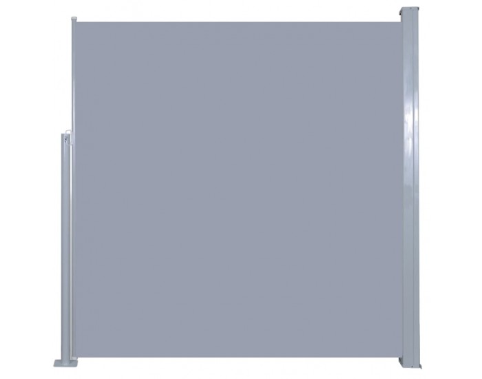 Sonata Прибираща се странична тента, 140х300 см, сива -