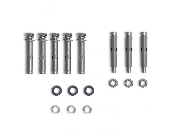 Sonata Прибираща се странична тента, 120х300 см, червена -