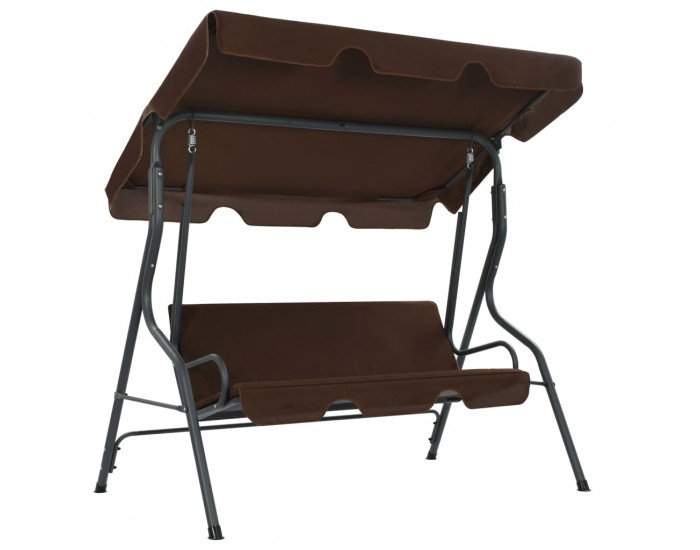 Sonata Градинска люлка, цвят кафе, 170x110x153 см -
