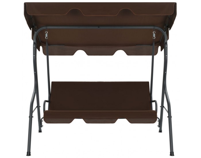 Sonata Градинска люлка, цвят кафе, 170x110x153 см -