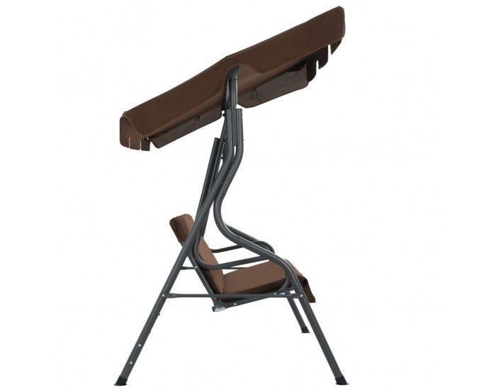 Sonata Градинска люлка, цвят кафе, 170x110x153 см -